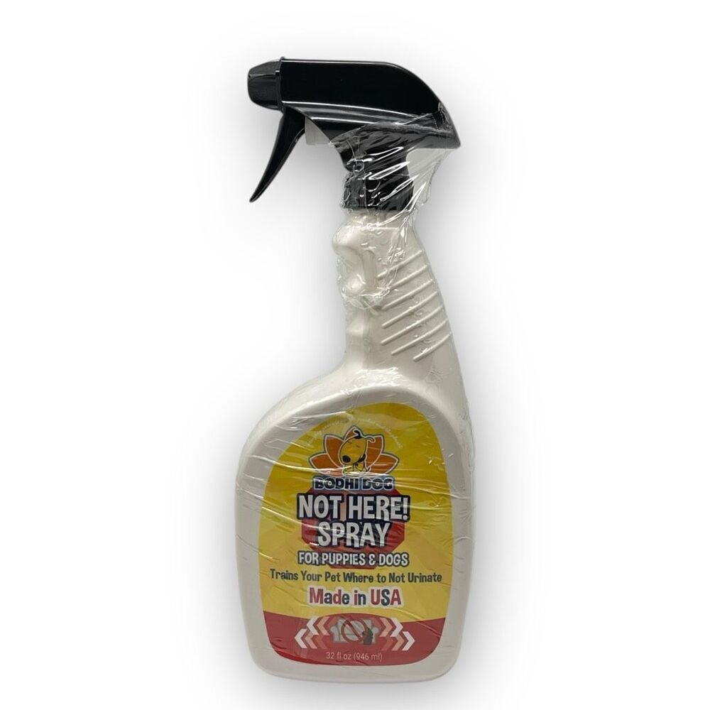Bodhi Dog Not Here! Pet Training Spray No Remarking 32 oz Spray Bottle New